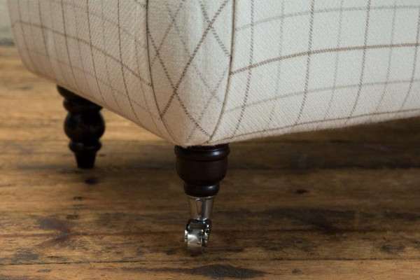Chesterfield voetenbank Ottomaanse kruk klassiek bijzet relax fauteuil bank nieuw