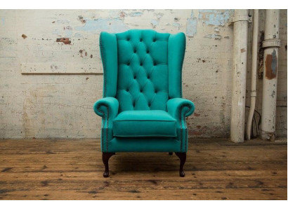 Chesterfield oorfauteuil gestoffeerde sofa's klassieke stoel van premiumklasse #201