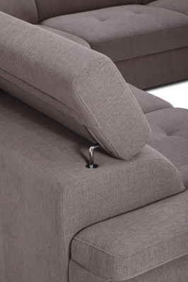 XXL Grote woonlandschap woonkamer textiel sofa bekleding banken sofa's bank nieuw