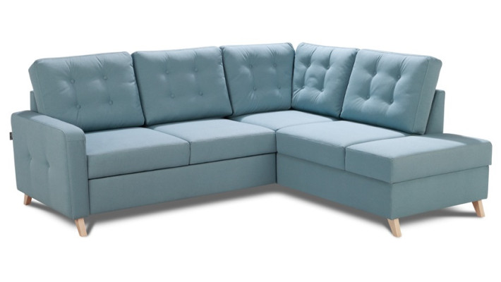 Slaapfunctie Stof Hoekbank L-vorm Bank Sofa Design Bank Bekleding Textiel Modern
