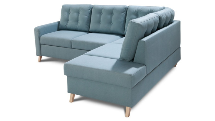 Slaapfunctie Stof Hoekbank L-vorm Bank Sofa Design Bank Bekleding Textiel Modern