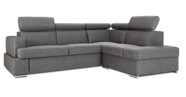 Bedfunctie stoffen hoekbank L-vorm bank sofa ontwerp bank bekleding textiel modern