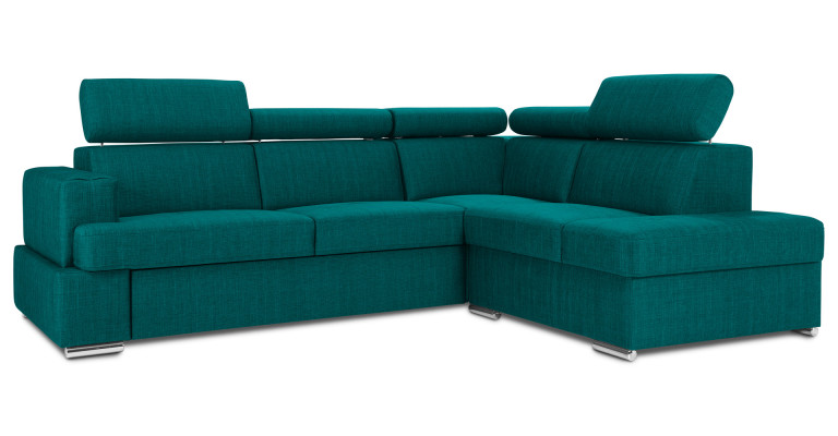 Bedfunctie stoffen hoekbank L-vorm bank sofa ontwerp bank bekleding textiel modern