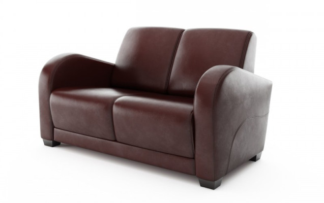 100% Italiaanse lederen sofa set 2+1 zitsbank design bekleding modern