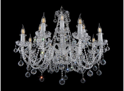 Klassieke plafondkroonluchter lamp verlichting Kristal Nieuw Bohemen