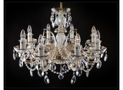 Klassieke kroonluchter lamp plafondverlichting kristal nieuw Bohemen