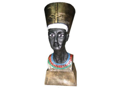 Egypte Sculptuur Nefertiti Beeld Standbeeld Beelden Standbeelden Antieke Stijl 32cm Buste