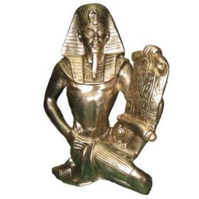 Egypte sculptuur Ramses II kunststof beeld figuren beelden antieke stijl 25 cm