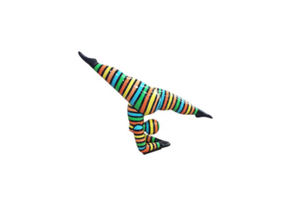 Abstracte figuurstandbeeld Ballerina Beelden Tuin Decoratie Moderne Figuren 110cm