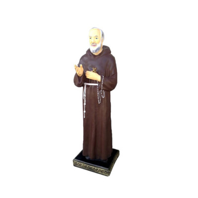 Beeld Monnik Standbeeld Pastoor Katholiek Beeld Standbeelden Sculptuur Kerk Heilige Nieuw