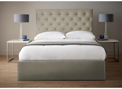 Bett Chesterfield gestoffeerd bed luxe tweepersoons slaapkamer designbed bedden nieuw
