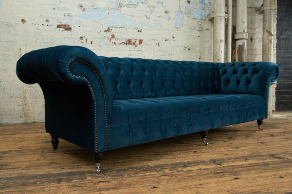 grote sofa chesterfield bank stel sofa bekleding designer banken fluweel textiel leer nieuw