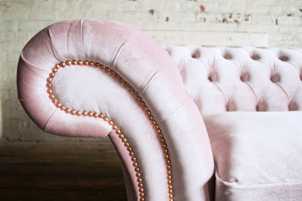 Chesterfield 3-zits design slaapbank bankstel bekleding banken textiel driezitter