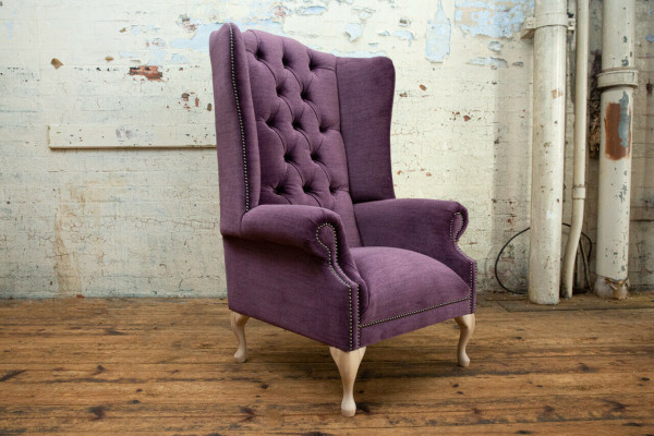 Design fauteuil bank sofa relax lounge luxe televisie nieuw club bekleding zitter fluweel