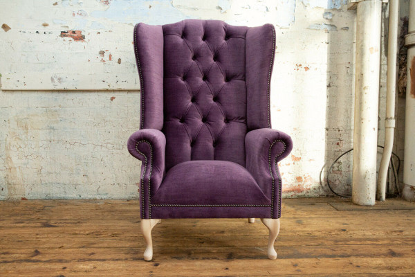 Design fauteuil bank sofa relax lounge luxe televisie nieuw club bekleding zitter fluweel