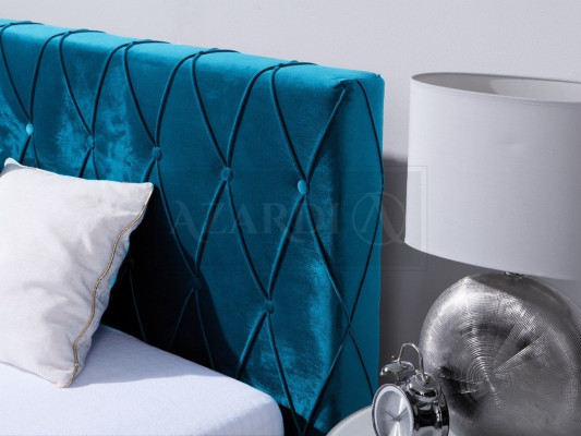 Bett Polster Design Luxe Dubbel Hotelbedden Echtpaar 160 x 200cm Slaapkamer Fluweel
