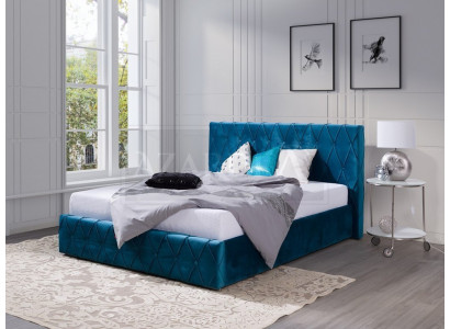 Bett Polster Design Luxe Dubbel Hotelbedden Echtpaar 160 x 200cm Slaapkamer Fluweel