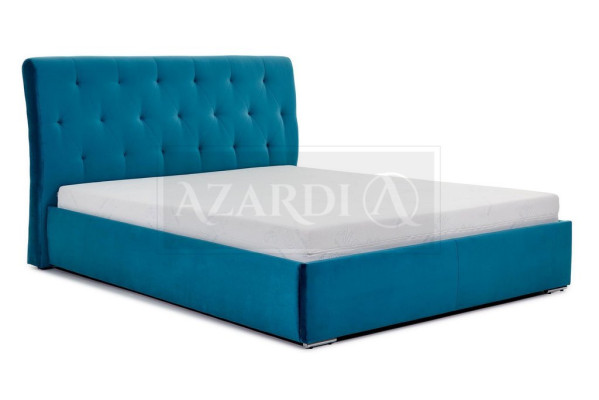 Bett Polster Design Luxe Dubbel Hotelbedden 180x200cm Slaapkamer Fluweel Nieuw