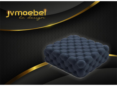 Klassiek Chesterfield design luxueuze voetenbank van textiel hocker Ottomaans