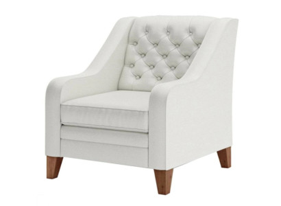 Fauteuil Textiel Stof Wit Creatief Meubels Nieuw Woonkamer Modern Chesterfield