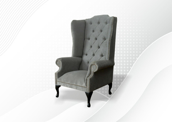Chesterfield oorfauteuil gestoffeerde sofa's klassieke stoel van premiumklasse nieuw