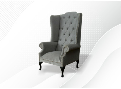 Chesterfield oorfauteuil gestoffeerde sofa's klassieke stoel van premiumklasse nieuw