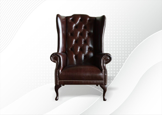 Chesterfield oorfauteuil gestoffeerde sofa's antieke stijl fauteuil stoel klassieke meubels