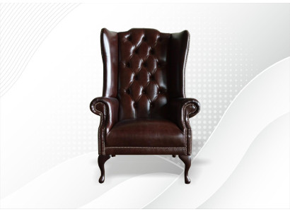 Chesterfield oorfauteuil gestoffeerde sofa's antieke stijl fauteuil stoel klassieke meubels