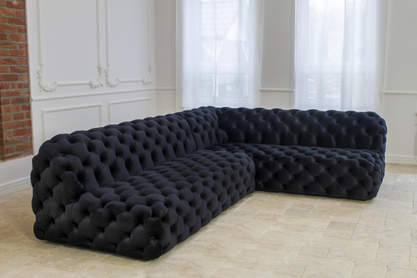 Woonlandschap Sofa Hoek Design Hoek Hoekbank L-vorm Moderne Banken Stofbank Bankstel