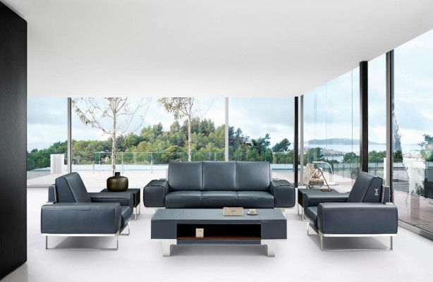 Banktafel Koffie Bijzet Designer Tafels Woonkamer Lederen Salontafels Nieuw