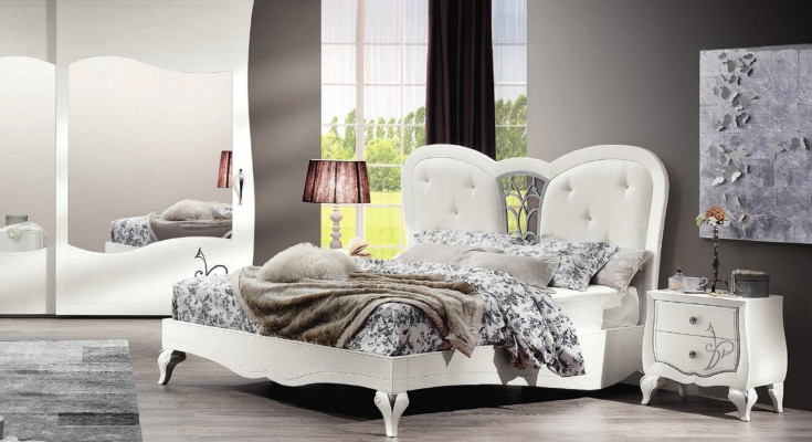 Bett Polster Design Luxe Tweepersoons Hotelslaapkamer Bedden Frames van Hout