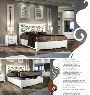 Bedframes Bed Tweepersoonsbed Bedden Bekleding Hout Designer Tweepersoonsbedframe Wit