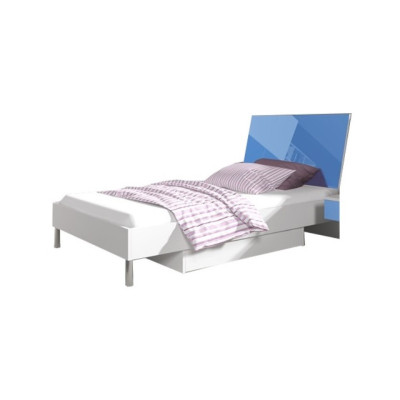 Blauwe kinderkamer, slaapkamer, jeugdkamer set, kast, tafel, bed nieuw 4-delig.