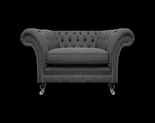 Chesterfield fauteuil gestoffeerde meubels luxe textiel meubels woonkamer Chesterfield