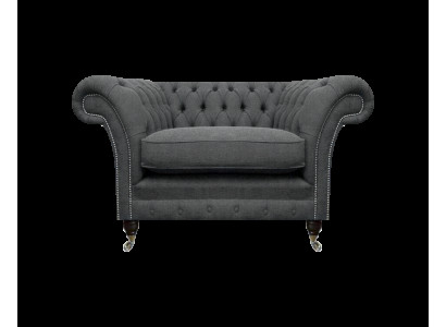 Chesterfield fauteuil gestoffeerde meubels luxe textiel meubels woonkamer Chesterfield