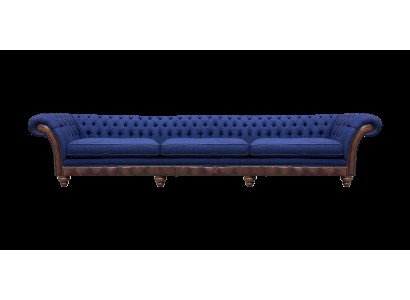 Chesterfield Luxe Driezitsbank Moderne Bank Stoffen Banken Meubels