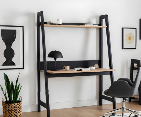 Hoogwaardige computertafel designer werkkamer laptoptafel hout meubels