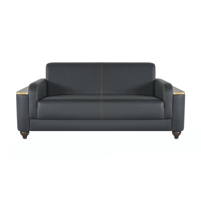 Werkruimte Sofa's Modern Design Woonkamer Set 4-delig Zwart Effen
