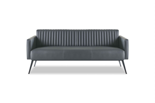Werkplaats set 5-delig Zwart 3-zits 2-zits 2x Fauteuil Salontafel