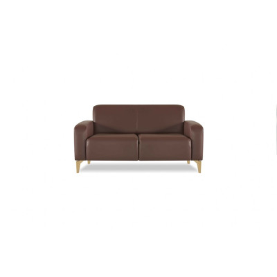 Exclusieve bruine studeerkamermöbel Designer salontafel fauteuil 2x sofa's
