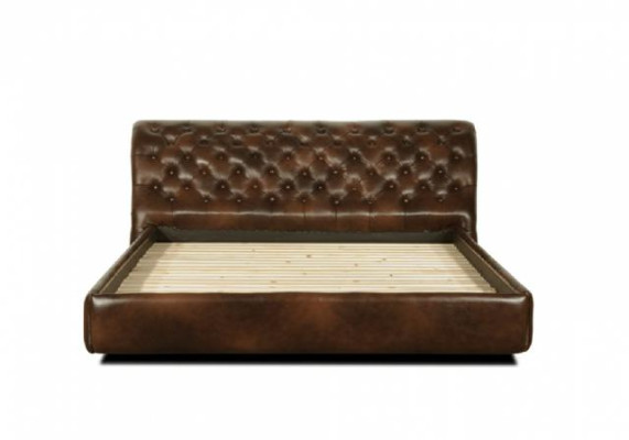 Chesterfield Big Bett Gestoffeerd Bed Tweepersoonsbed Antiek Elegant Koninklijk Bed NIEUW