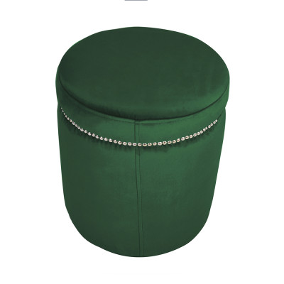 Kruk Voetenbank Ottoman Zithocker Zitpouf Woonkamer Designer Okrugla40
