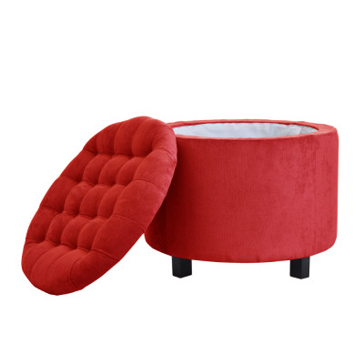 Hocker Voetenbank Ottoman Zithocker Zitpoef Woonkamer Designer Solano