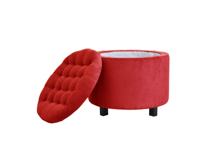 Hocker Voetenbank Ottoman Zithocker Zitpoef Woonkamer Designer Solano