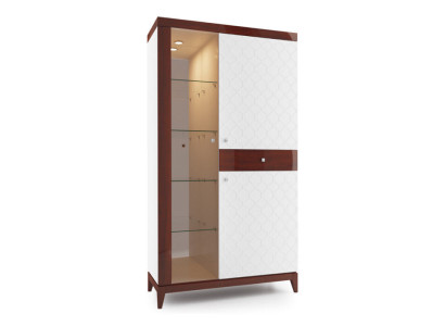Moderne design vitrine glazen kast vitrinekast decoratie displaykast rek