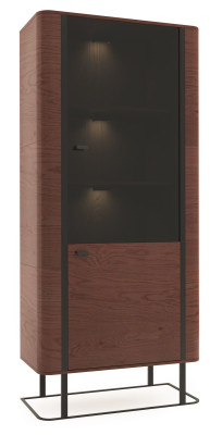 Vitrine Archiefkast Kast Vitrines Kantoor Woonkamer Hoge kast Plank