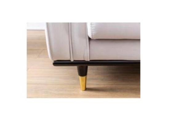 Klassieke Chesterfield driezits meubelbank Luxe banken Beige 3-zits banken