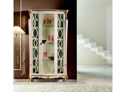 Klassieke meubels Houten design Vitrine Stijlrek Kast Kasten Italiaanse meubels Nieuw