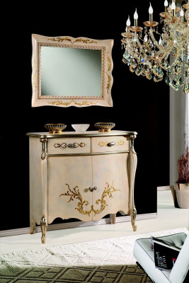 Luxe meubels houten stijl barok wit kast commode kasten ontwerper