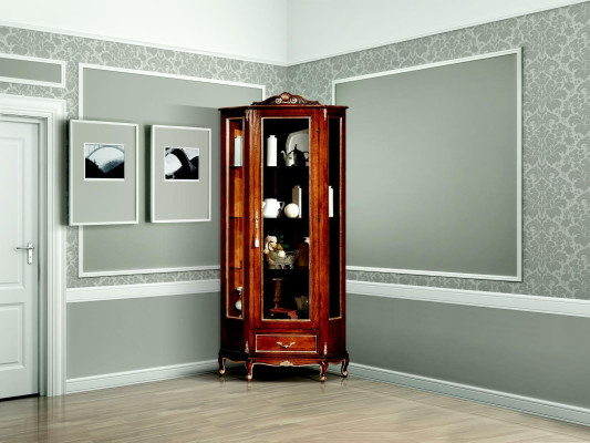 Eckvitrine Kast Ontwerp Kasten Designer Meubels Italiaanse Meubels Planken Plank